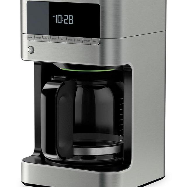BrewSense 12-Cup Drip Coffee Maker with Glass Carafe