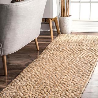 Alanna Diamond Jute Runner