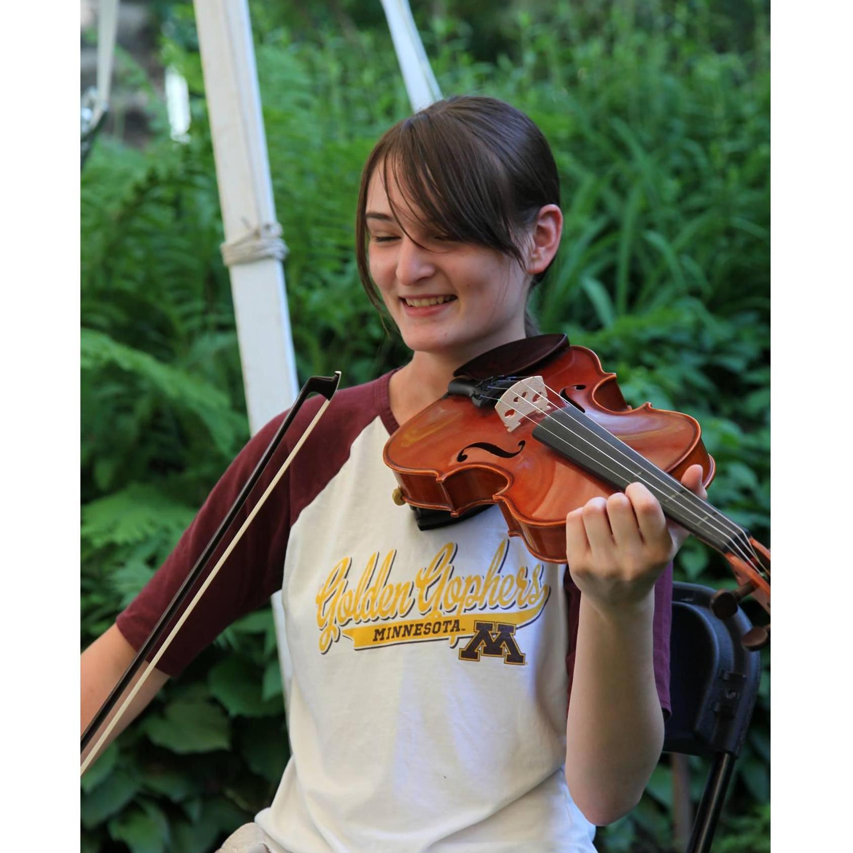 Oh, and Isabel plays violin too... and guitar...