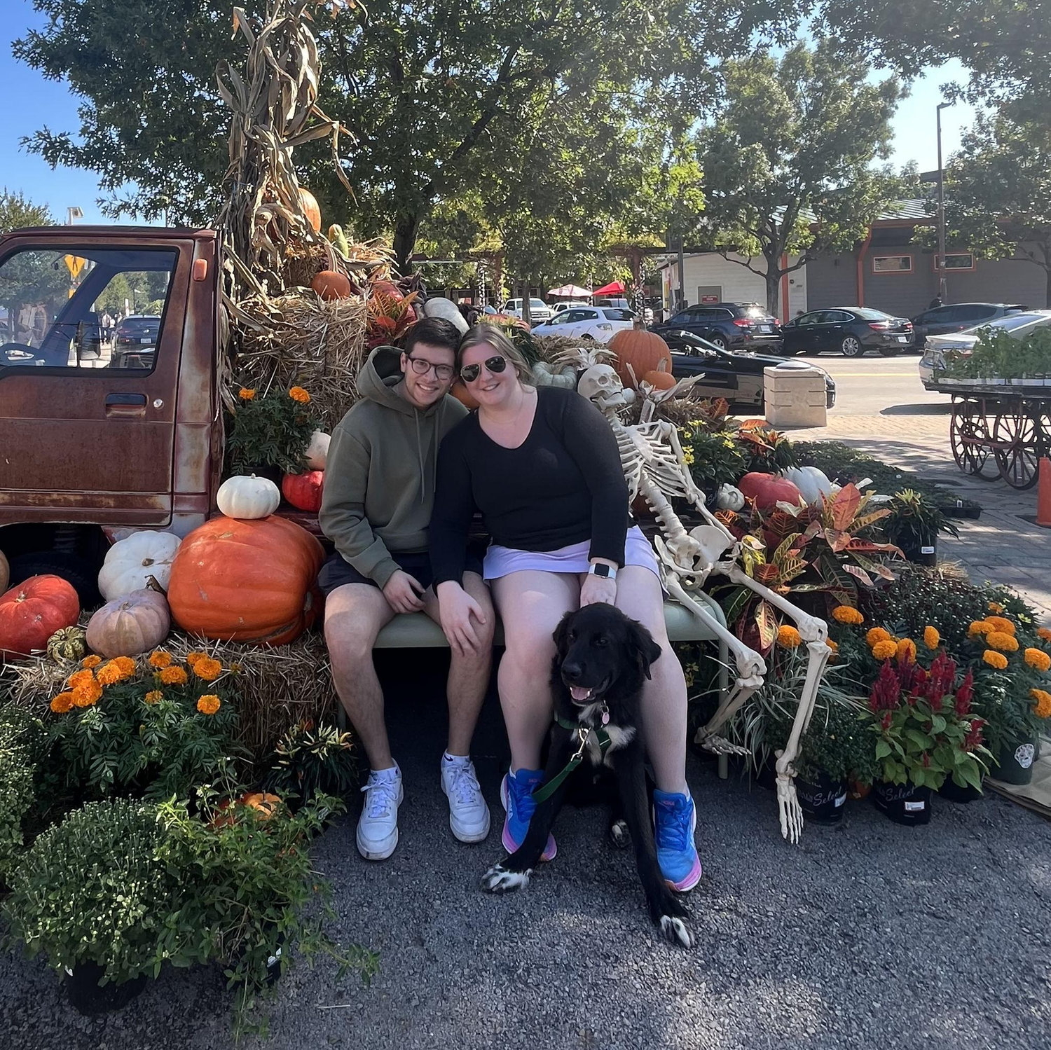 October 2023 - Our first family photo with Bentley!