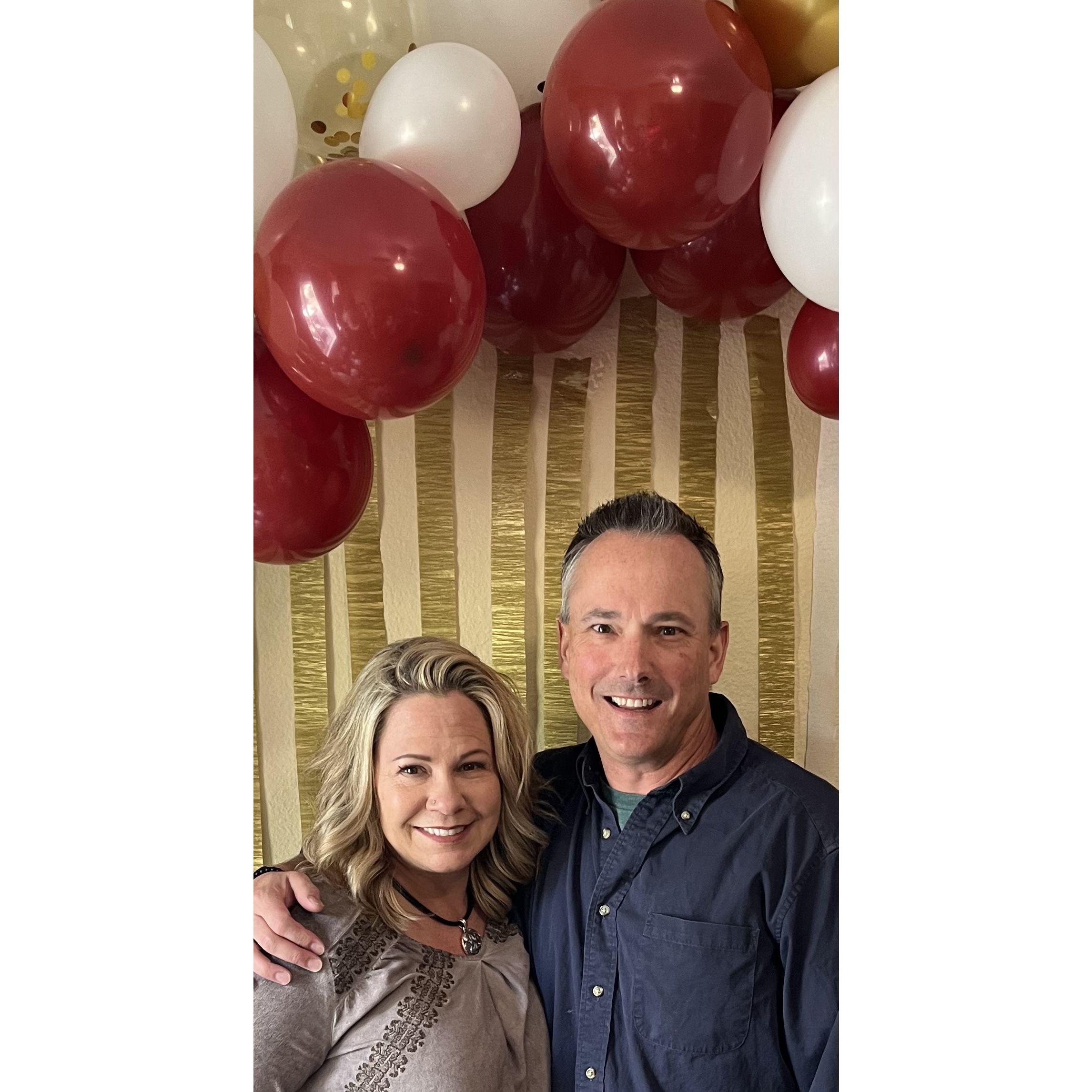 Madeline (Lisa's daughter) high school graduation party. Tim's daughter, Mikayla is next!