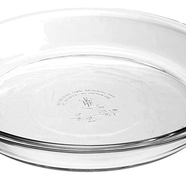Anchor Hocking 67301L11 Glass Pie Dish, 2 pack