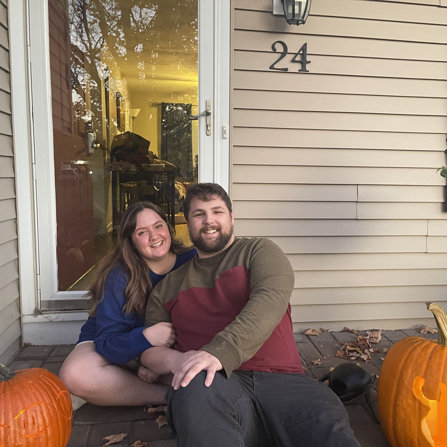 Halloween at Sydney’s Dad’s house in Rochester