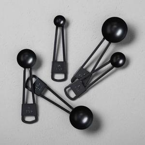 Product description page - Measuring Spoons 5pc - Black - Hearth & Hand™ with Magnolia