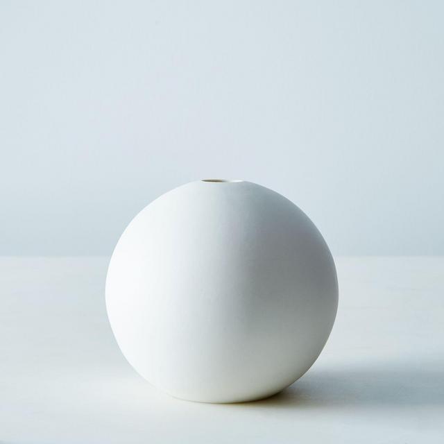 Spherical Ceramic Bud Vase