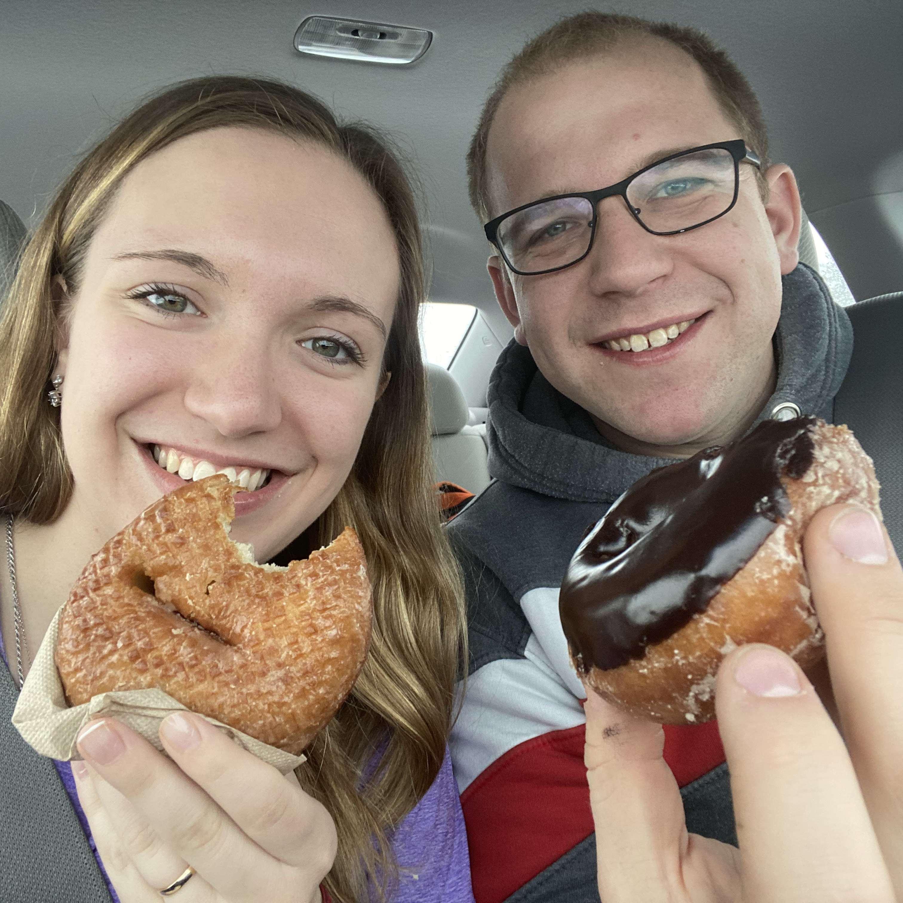 Gotta love Crooked Creek donuts!