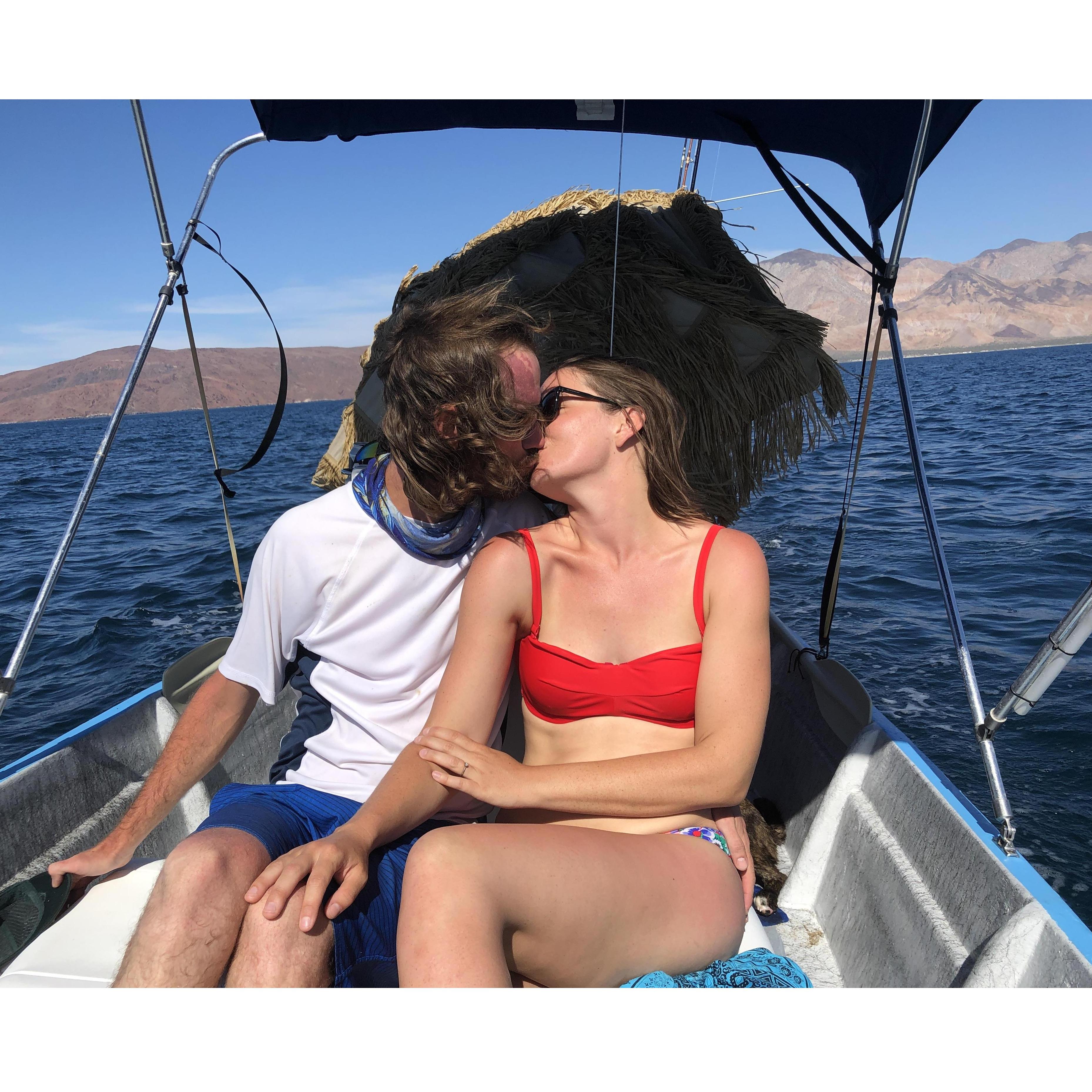 Just engaged, and so happy