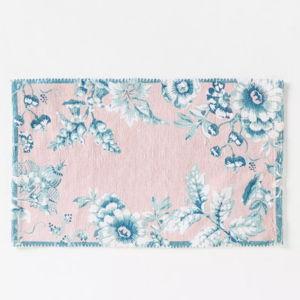 Eugenie Printed Woven Bath Mat
