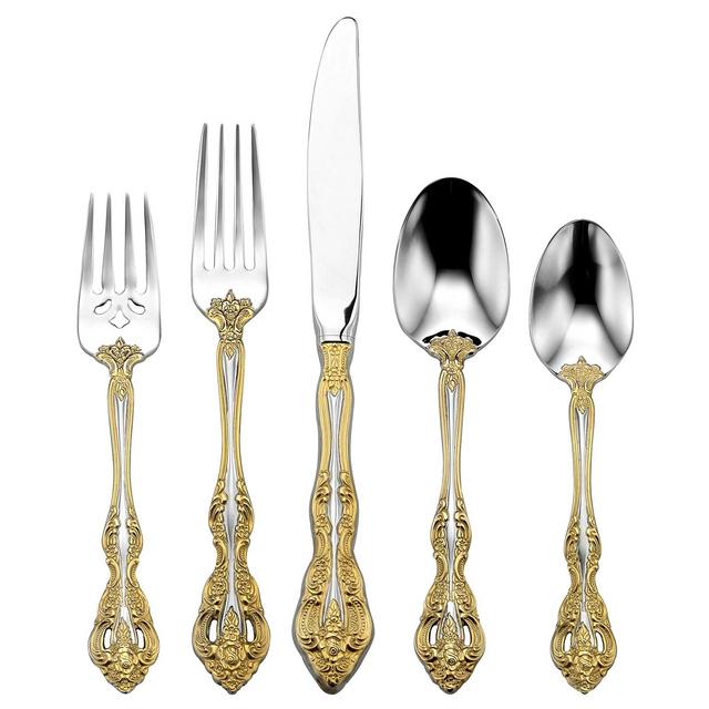 Oneida Golden Michelangelo 20 Piece Flatware Set, Service for 4