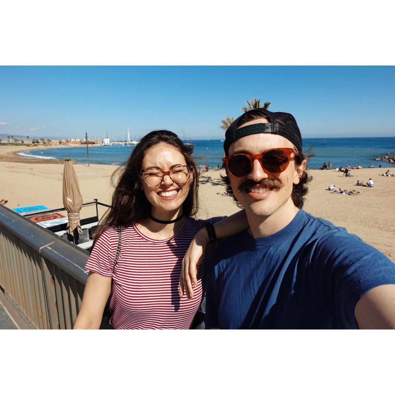 Some beach in Spain. 2017