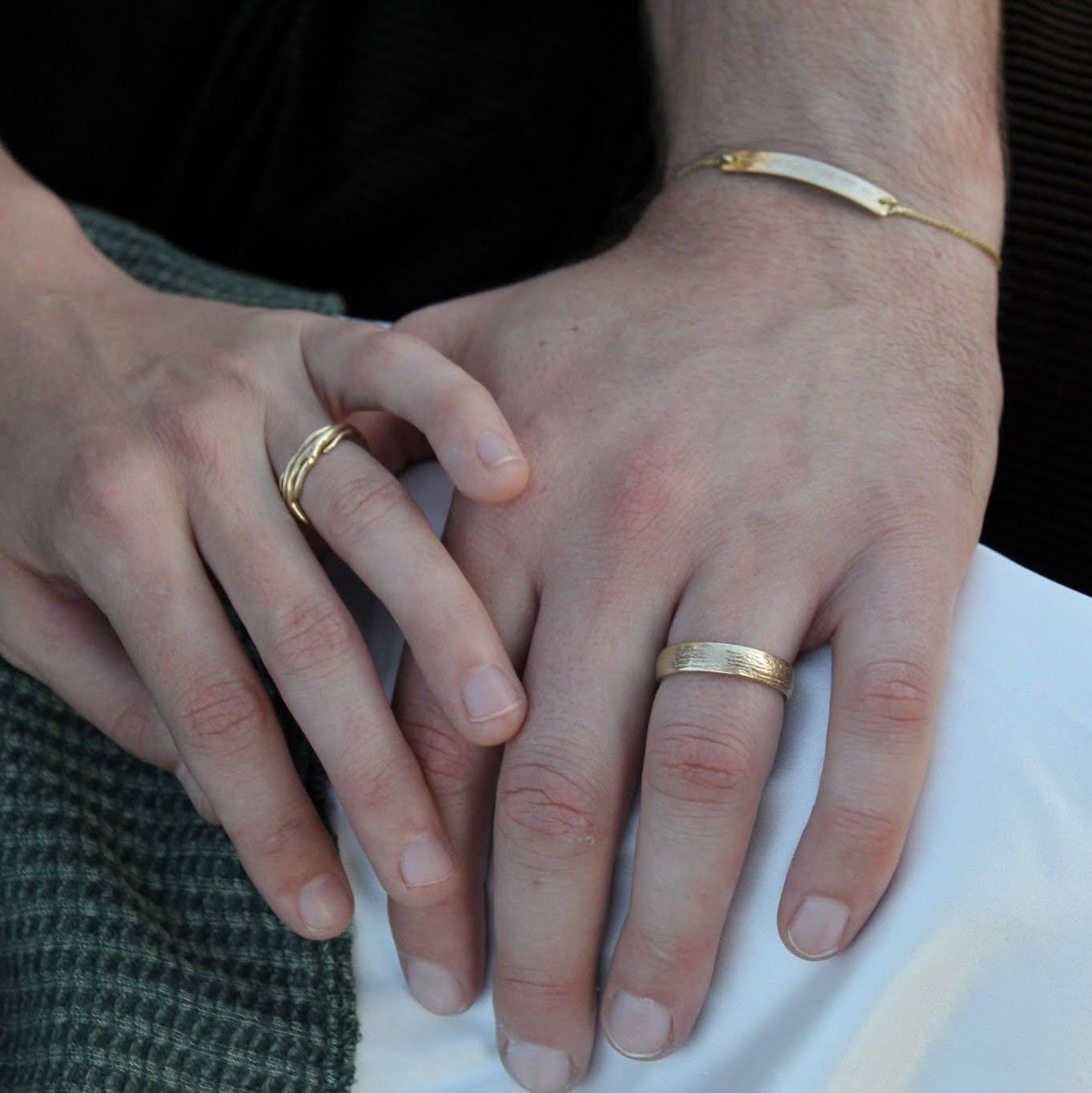 Nick proposed back, and we've both managed to hold onto our rings ever since ;)