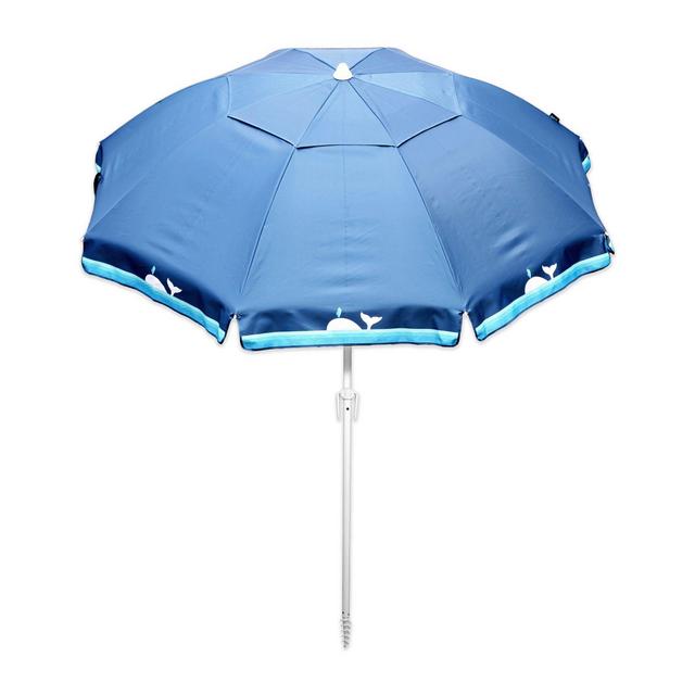 Harbor Beach 7-Foot Beach Umbrella in Whale Blue