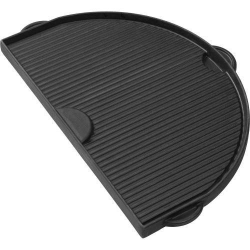 Primo Half-Moon Cast Iron Dual-Purpose Griddle for Primo Oval XL