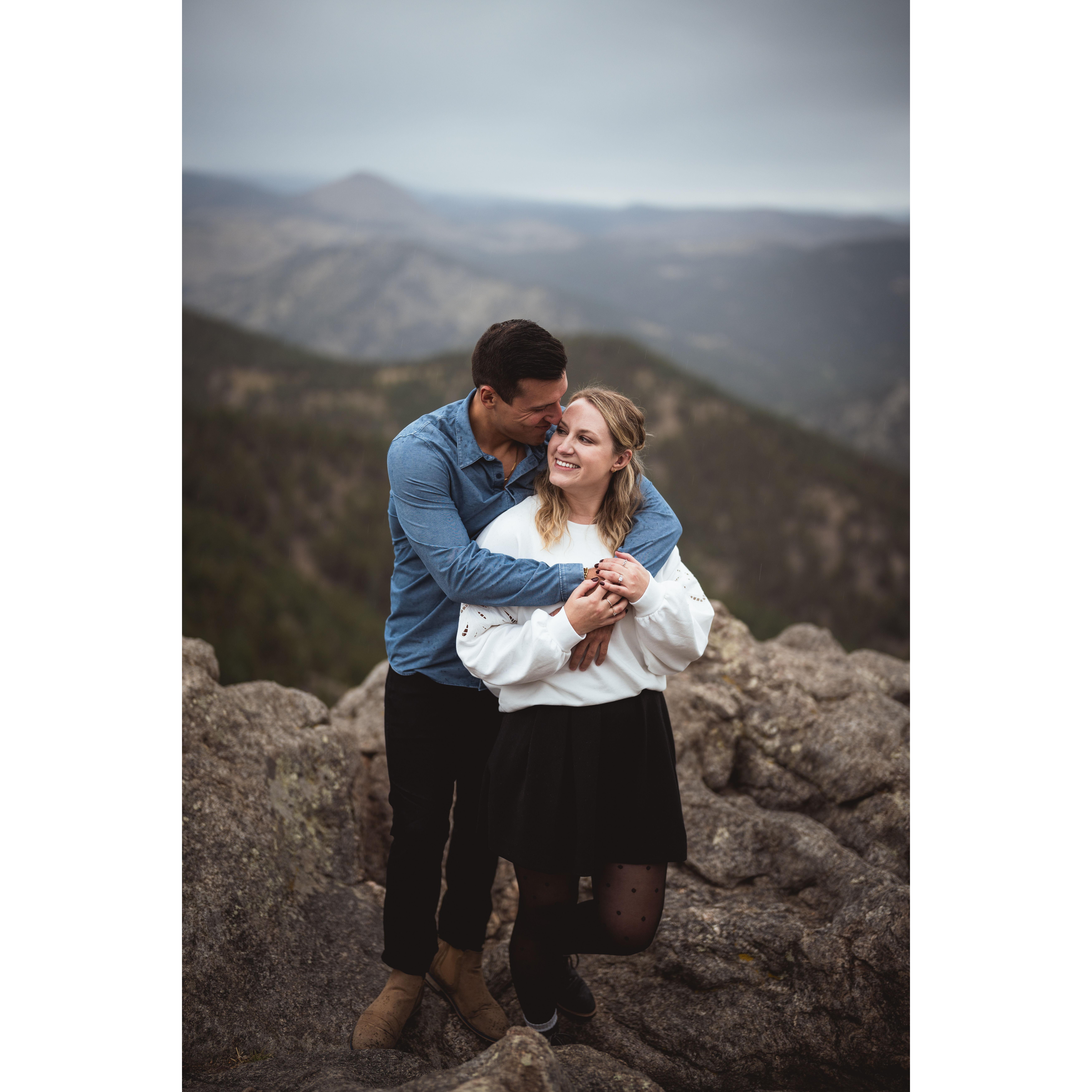 Leiya's favourite photo from the engagement shoot.