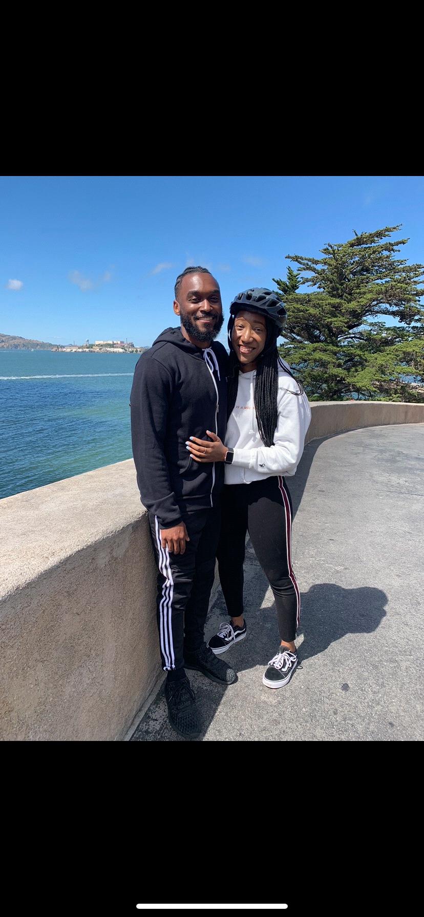 Bike riding in San Francisco, California