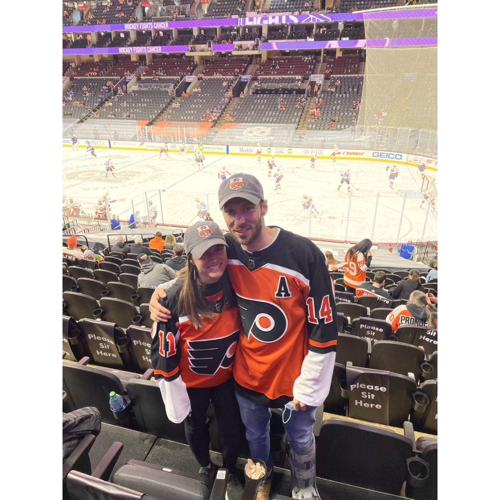 April 2021 Flyers vs Islanders at Wells Fargo Center