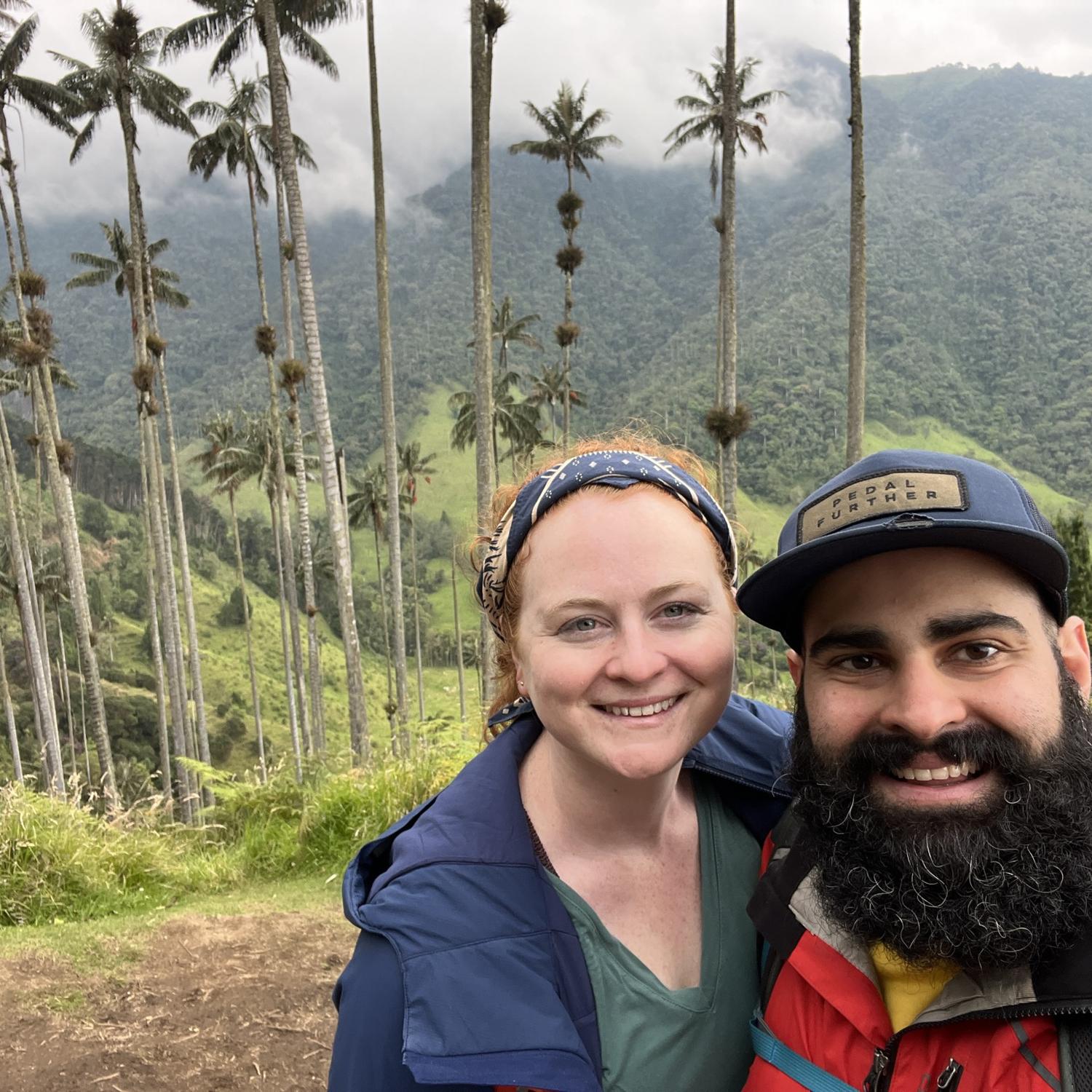 Hiking in Cocora Valley, Colombia