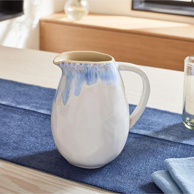 Brisa Dinnerware Pitcher Risa Blue