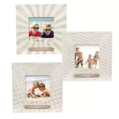 Grasslands Road Sun Sand Sea Picture Frames (Set of 3)