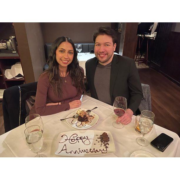 First anniversary as bf/gf 🖤