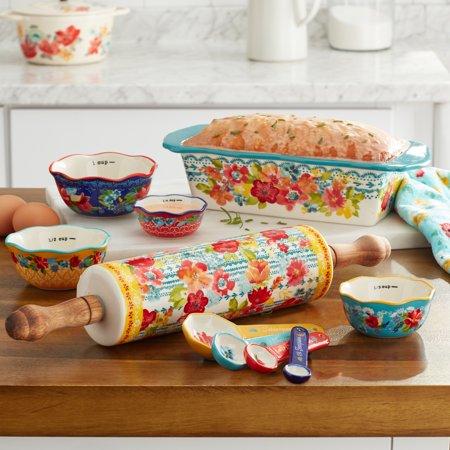 The Pioneer Woman 10-Piece Bakeware Combo Set, Wildflower Whimsy