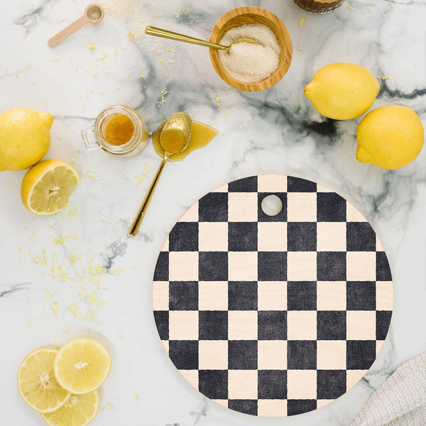 Deny Designs Daniel Coulmann Checker Cutting Board - Thumbnail 3
