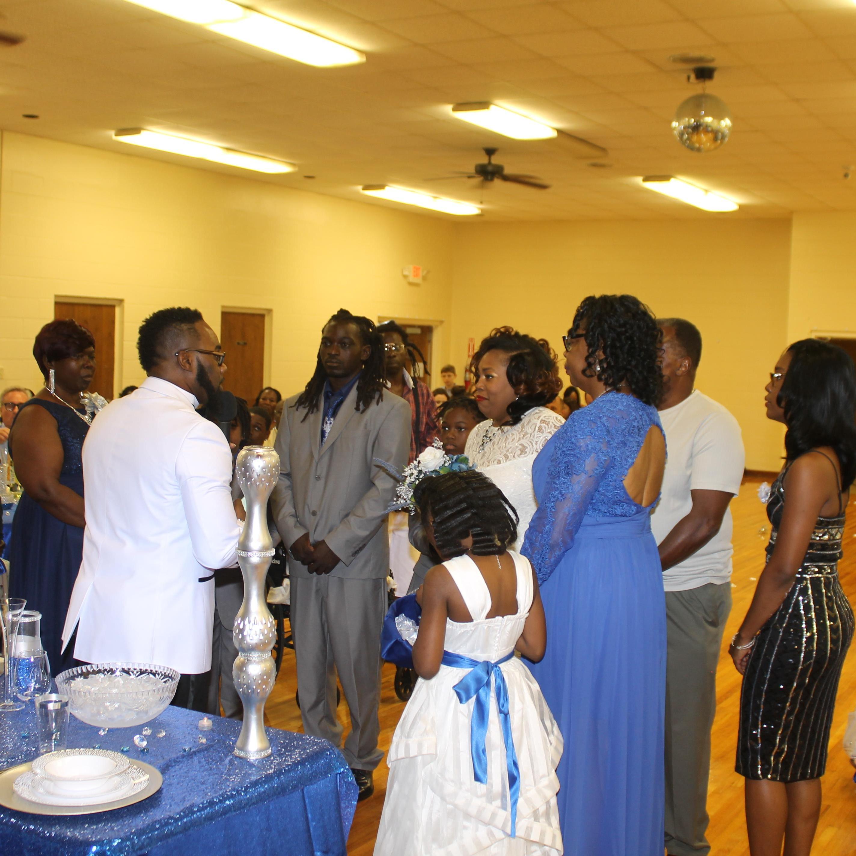 We stated the qords of matrimony and love. Now lets get the party started.