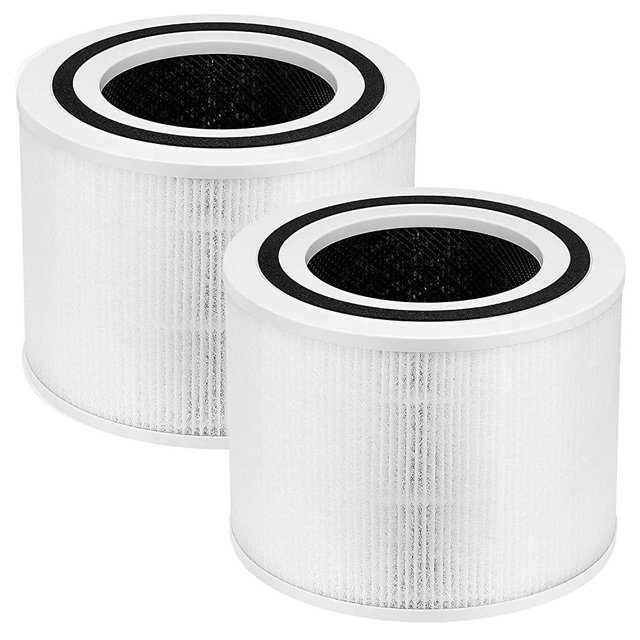 isinlive 2 Packs H13 Core P350-RF True HEPA Replacement Filter Compatible with LEVOIT Core P350 Air Purifier, 3-in-1 H13 Grade Premium True HEPA Filter Replacement