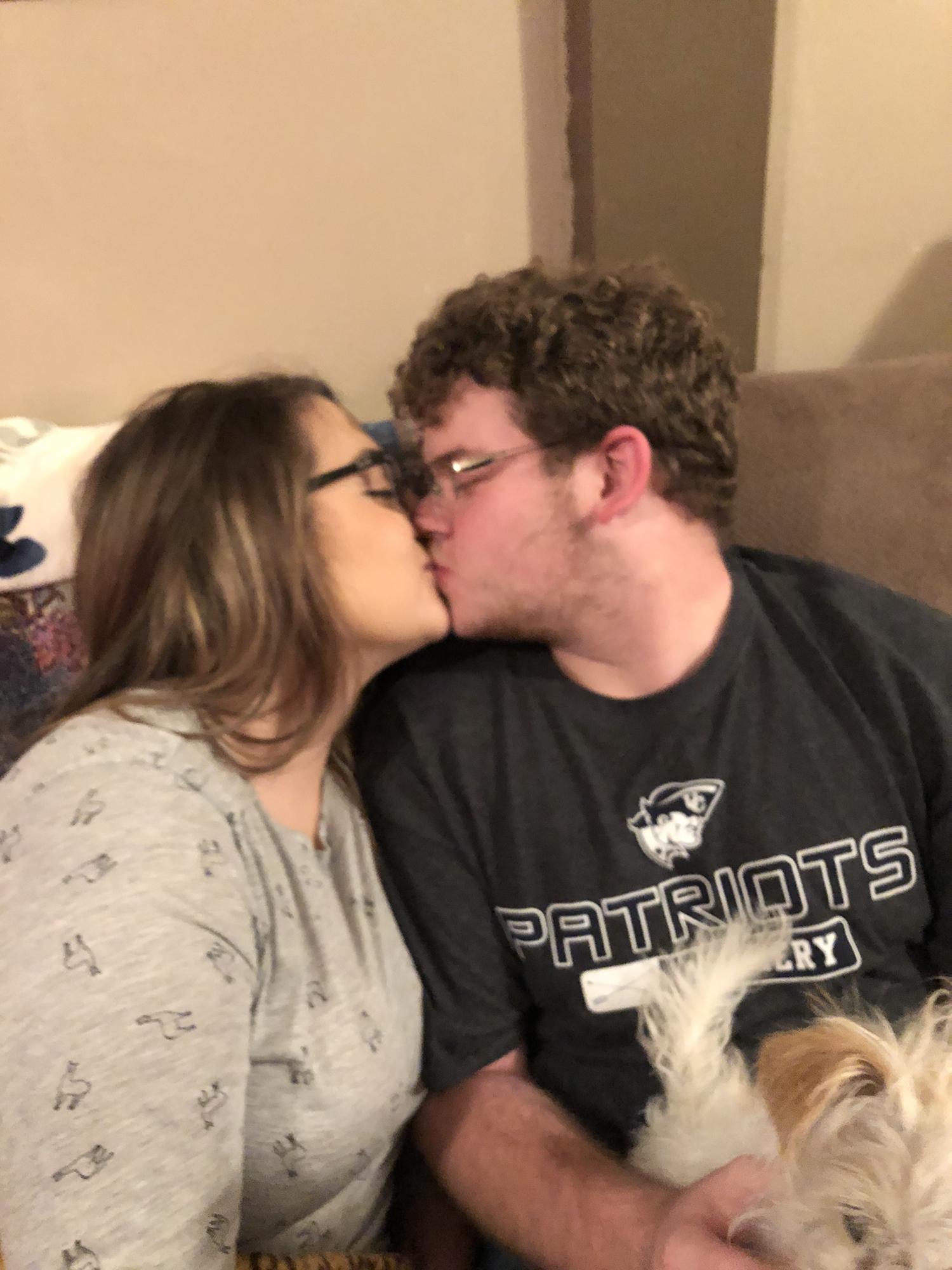 Our first New Year's Kiss