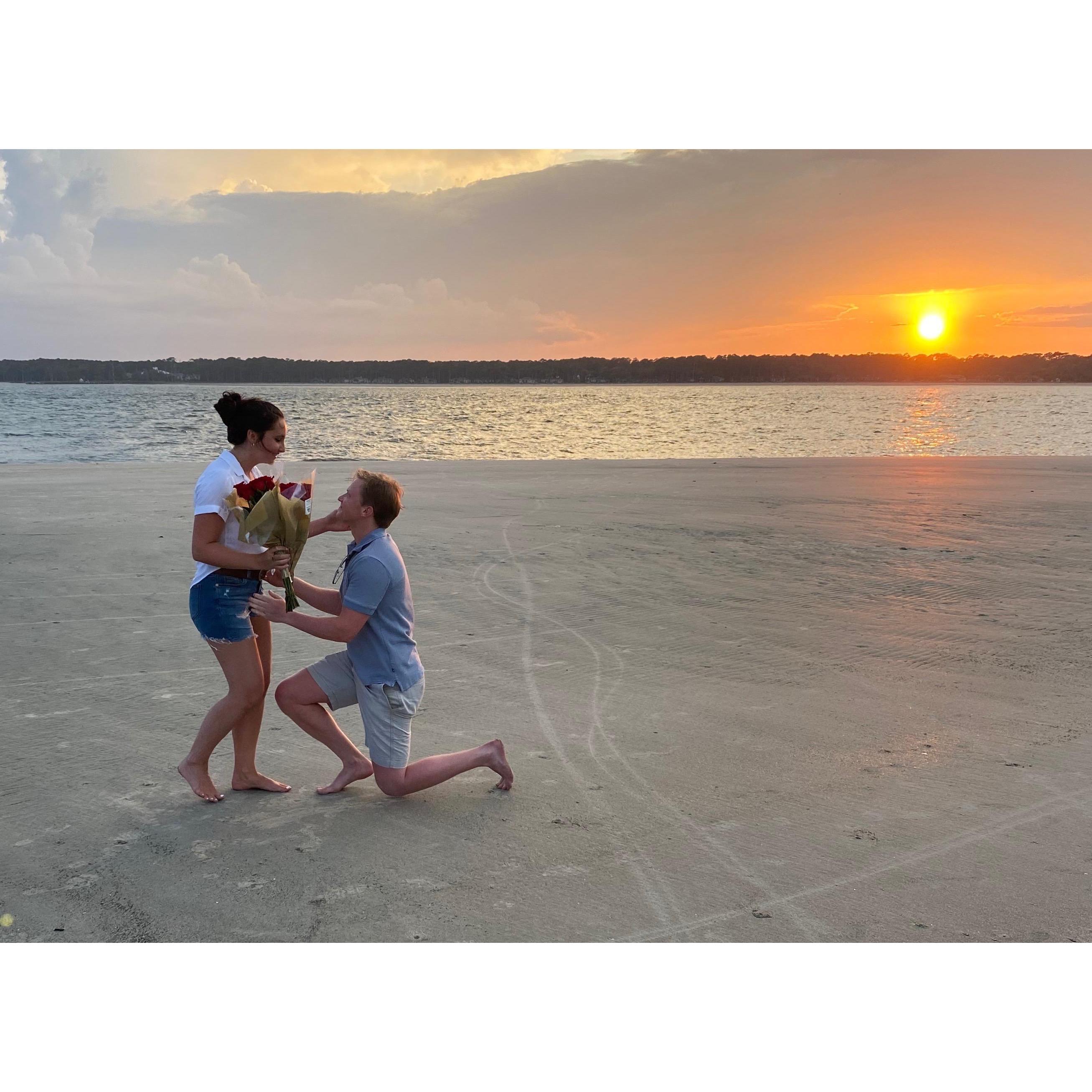 Proposal May 30th 2020, (ps: I said yes!)