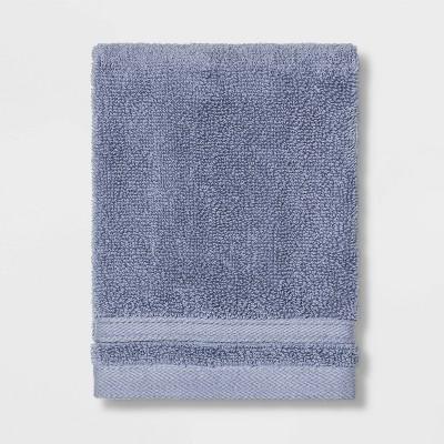 Washcloth Solid Water Blue - Threshold™ Performance