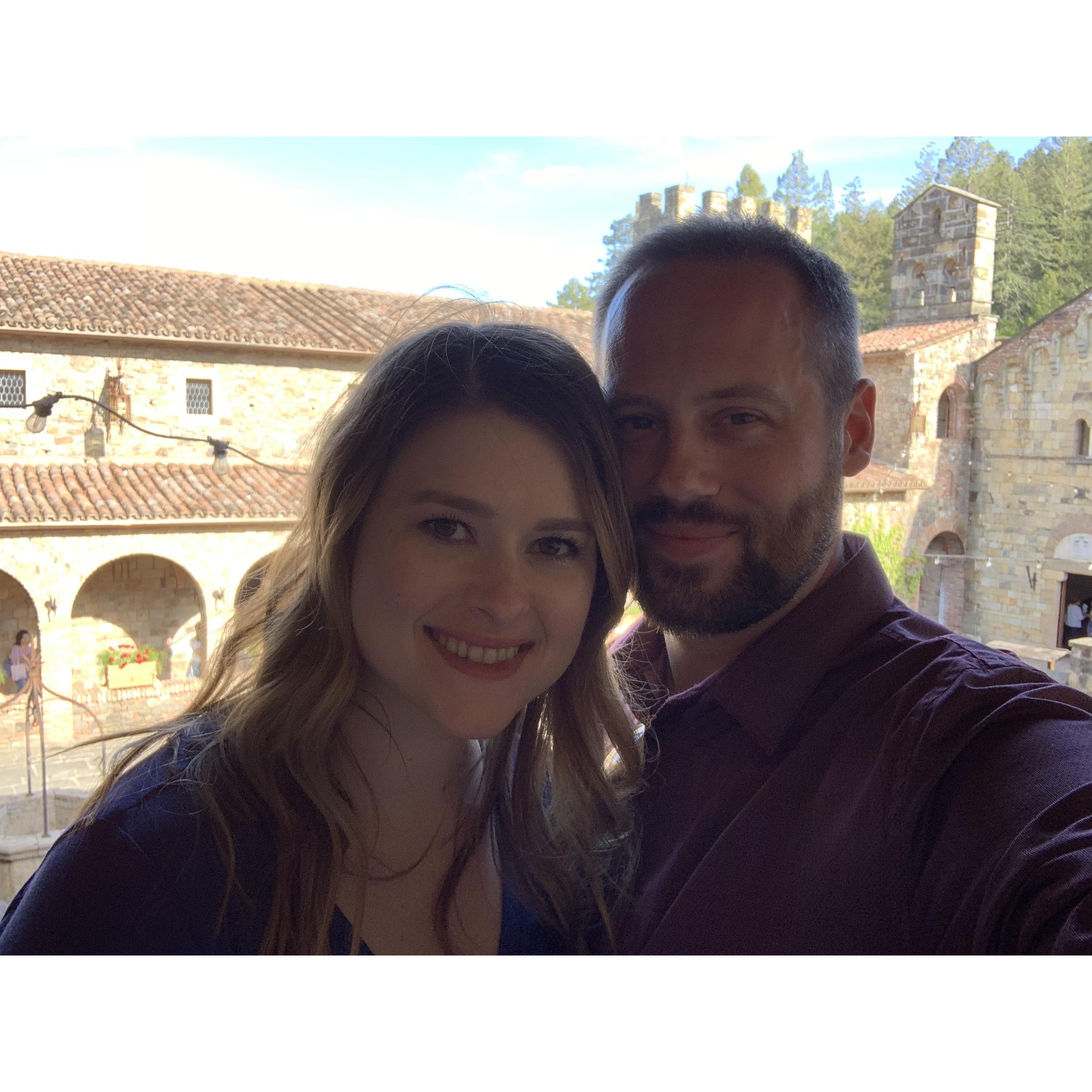 04/13/2019: Our first trip to Napa at Castello di Amorosa