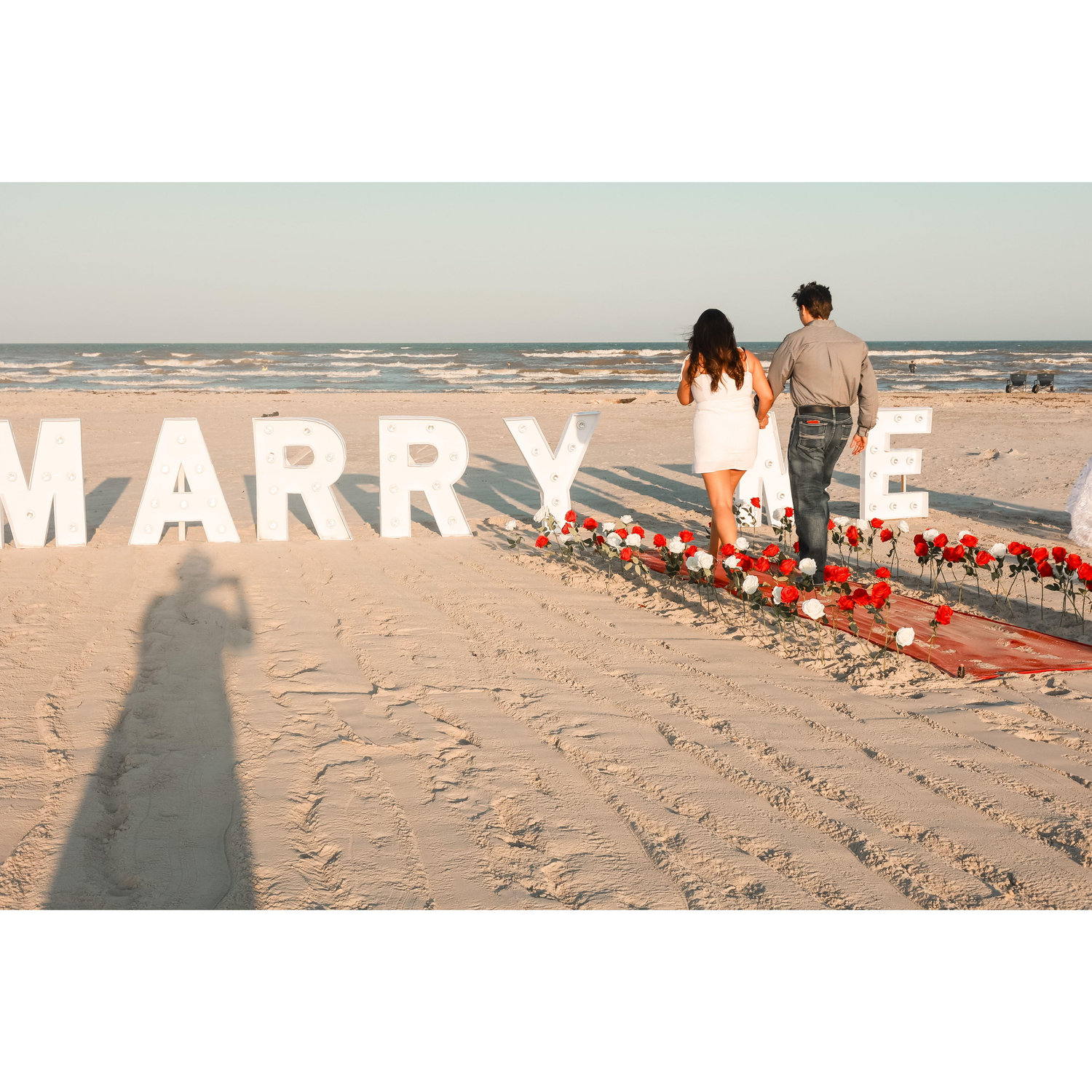 One second later, she said the easiest "Yes" of her life.
