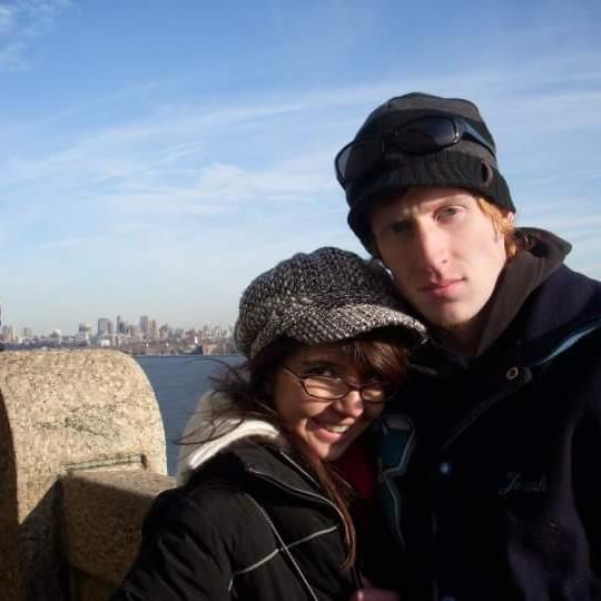 One of Sara's first, of many trips, to NJ during winter break from UNC. (NYC, 2010ish)