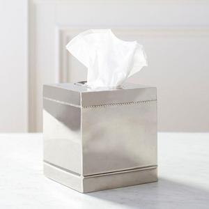 Beaded Metal Tissue Cover