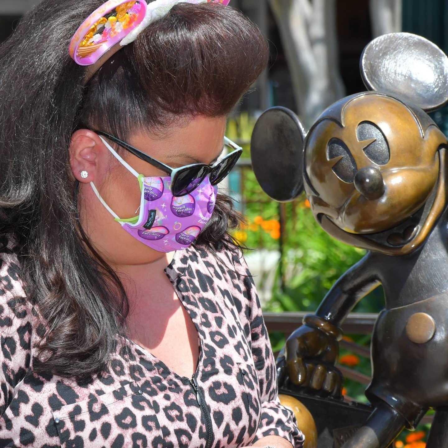 Mickey and Lacey discuss briefly...