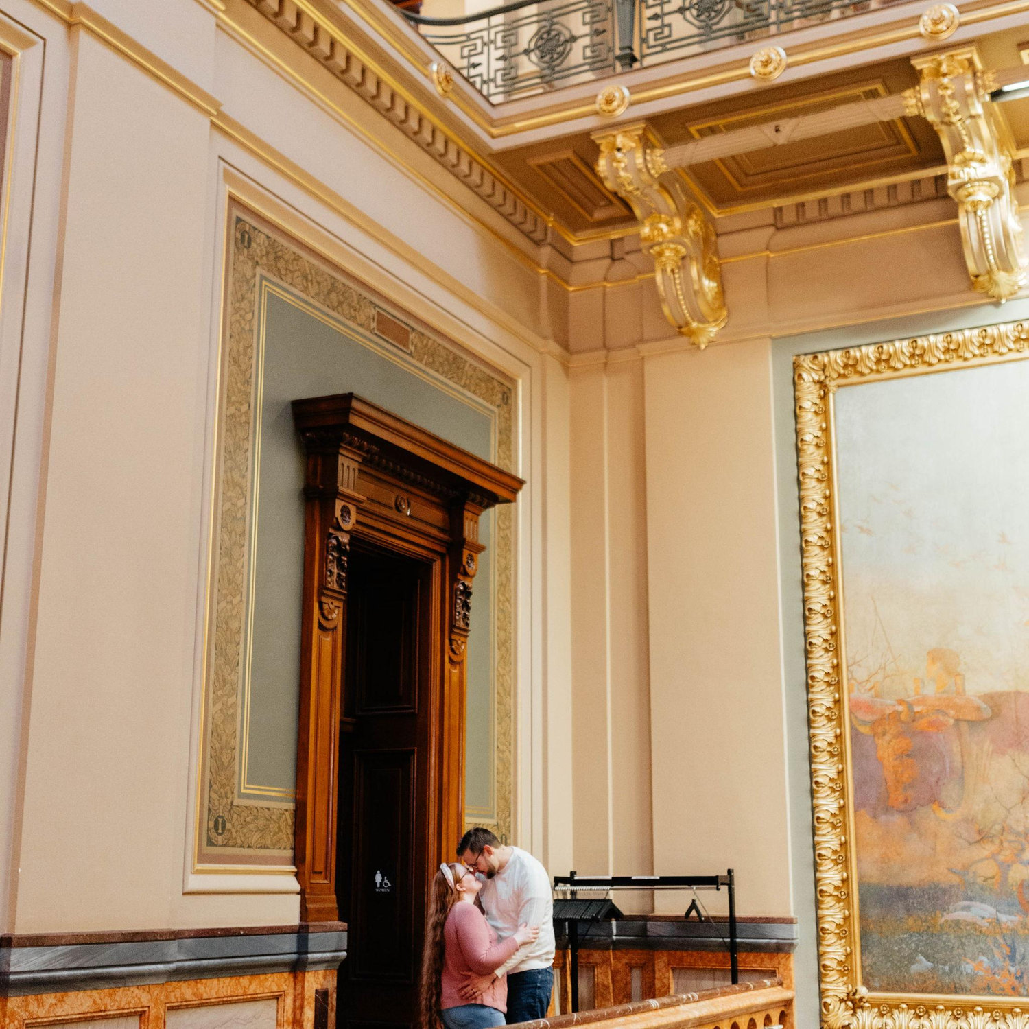 Our Engagement Photos at the Iowa State Capitol! -Courtesy of Peridot & Lace ❤️