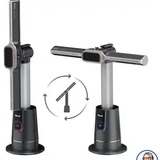 Shark - TurboBlade Cool + Heat – 2-in-1 Bladeless Tower Fan & Space Heater for Customizable Year-Round Indoor Use - Charcoal