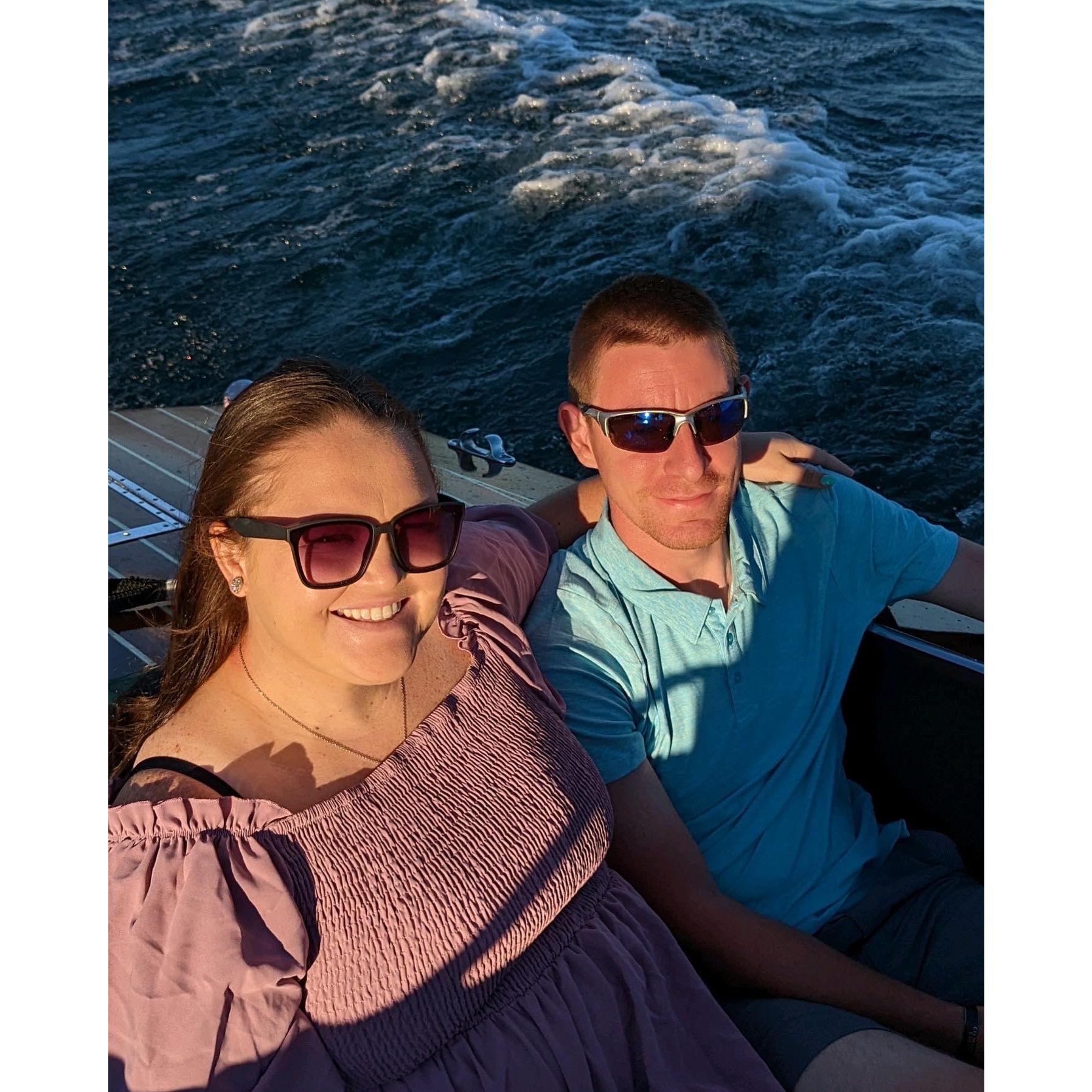 Boat Tour around in Canadian Waterways