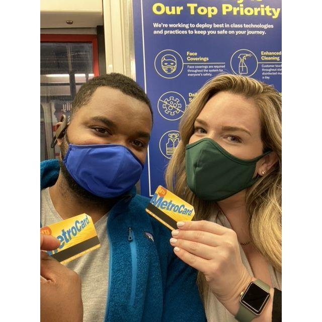 first subway ride in NJ/NY