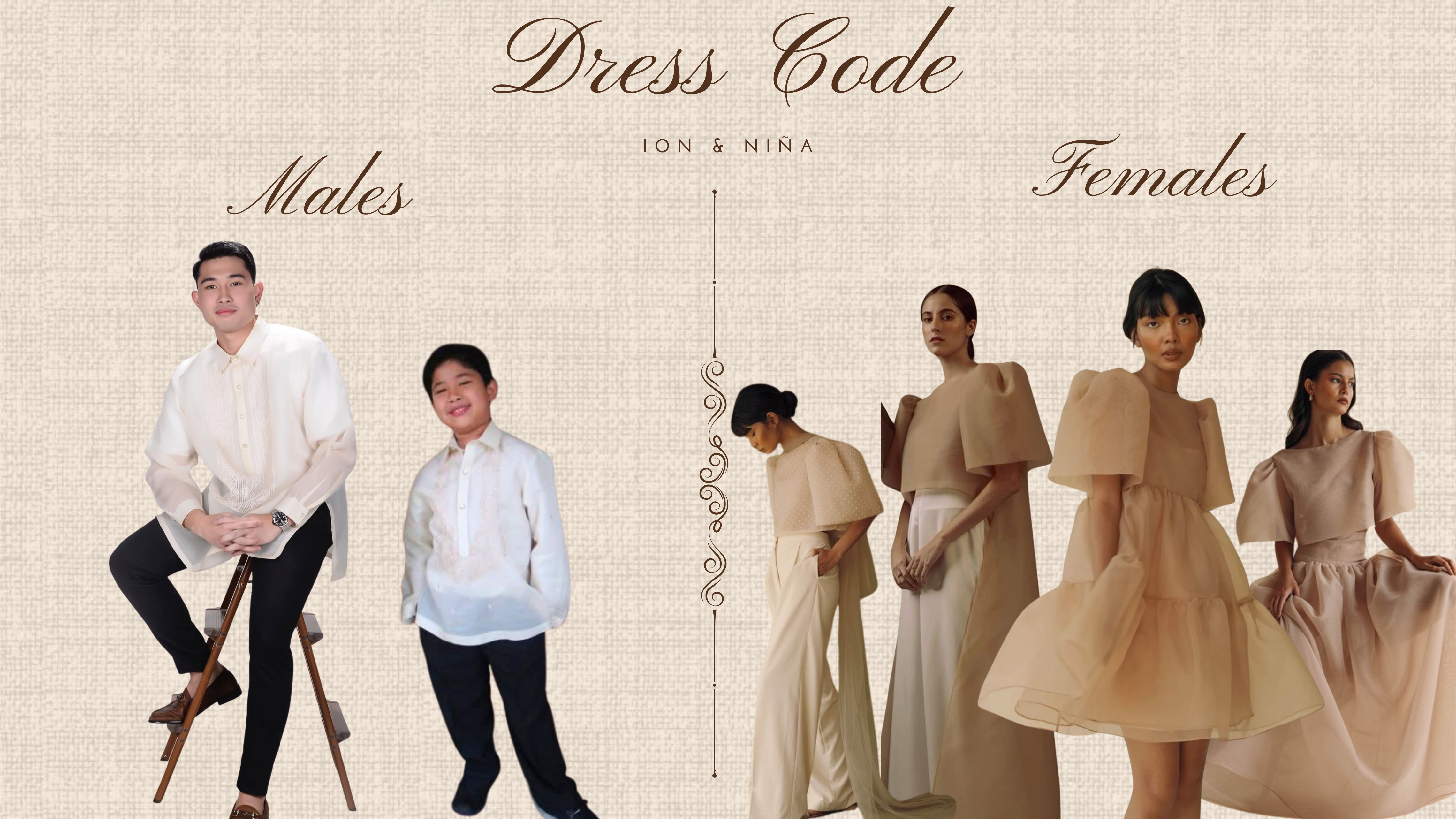 The Wedding Website of Niña Therese Dueñas and Lawrence Marione Angeles