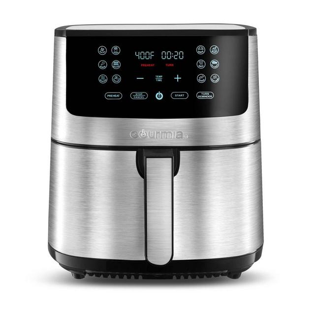 Gourmia 8-Qt. Stainless Steel Digital Air Fryer