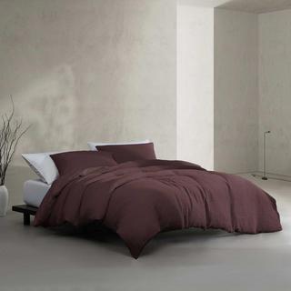 Washed Texture Matelasse 3-Piece Duvet Set