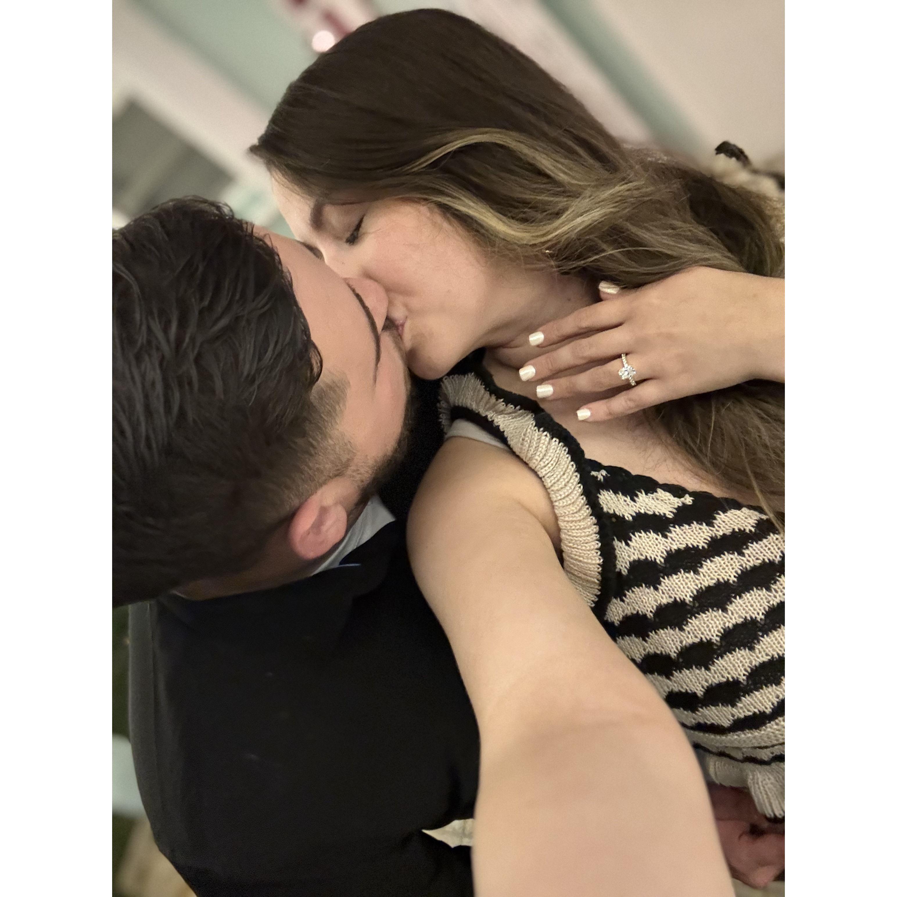 2024 - Michael asked me to marry him on December 17th, 2024, one day before our five year anniversary.