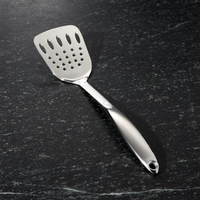 Crate & Barrel Stainless Steel Spatula
