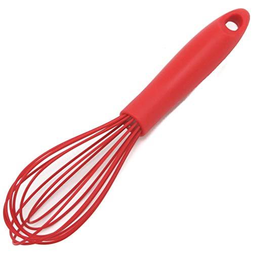Chef Craft 13072 Red Silicone 10.75" Wire Whisk