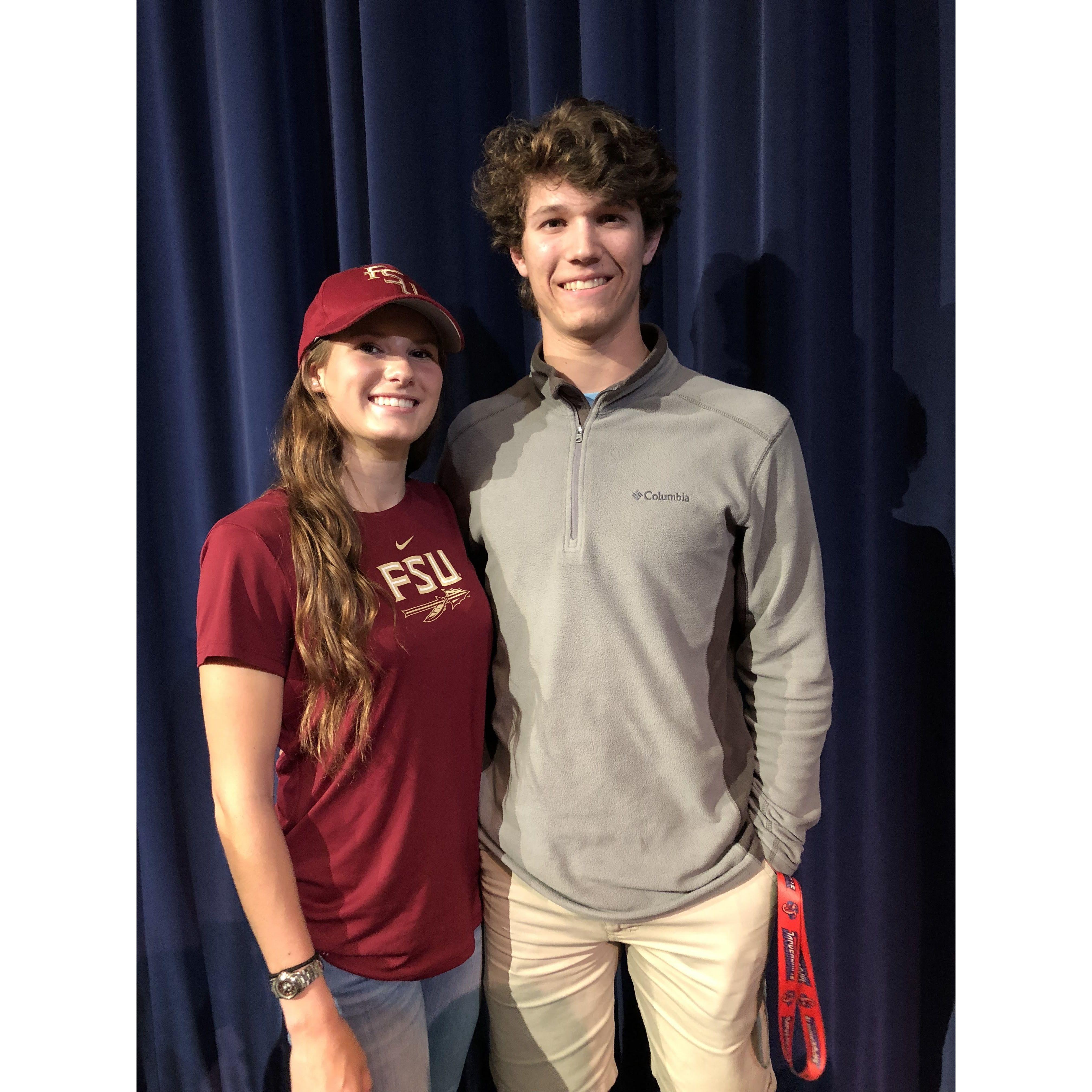 Kirsten's signing day