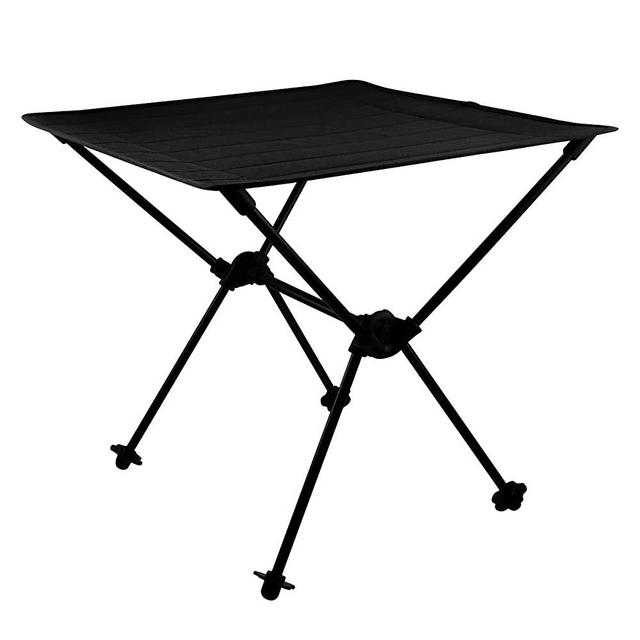 Yeeco Folding Camping Table Ultralight Portable Camping Table Compact Roll Up Camp Picnic Tables with Carrying Bag for Outdoor Camping Hiking