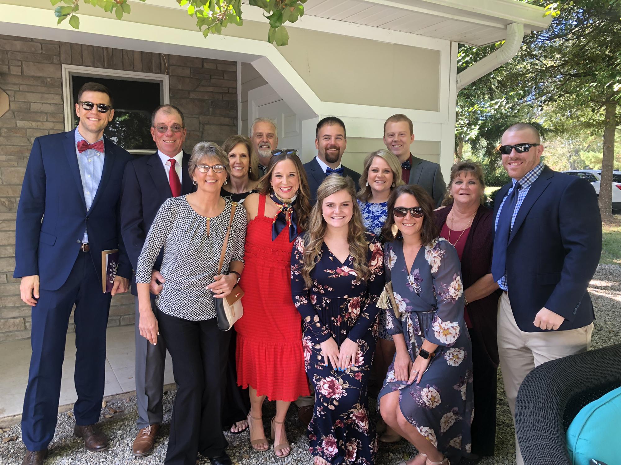 Kara’s Family at Engagement Party