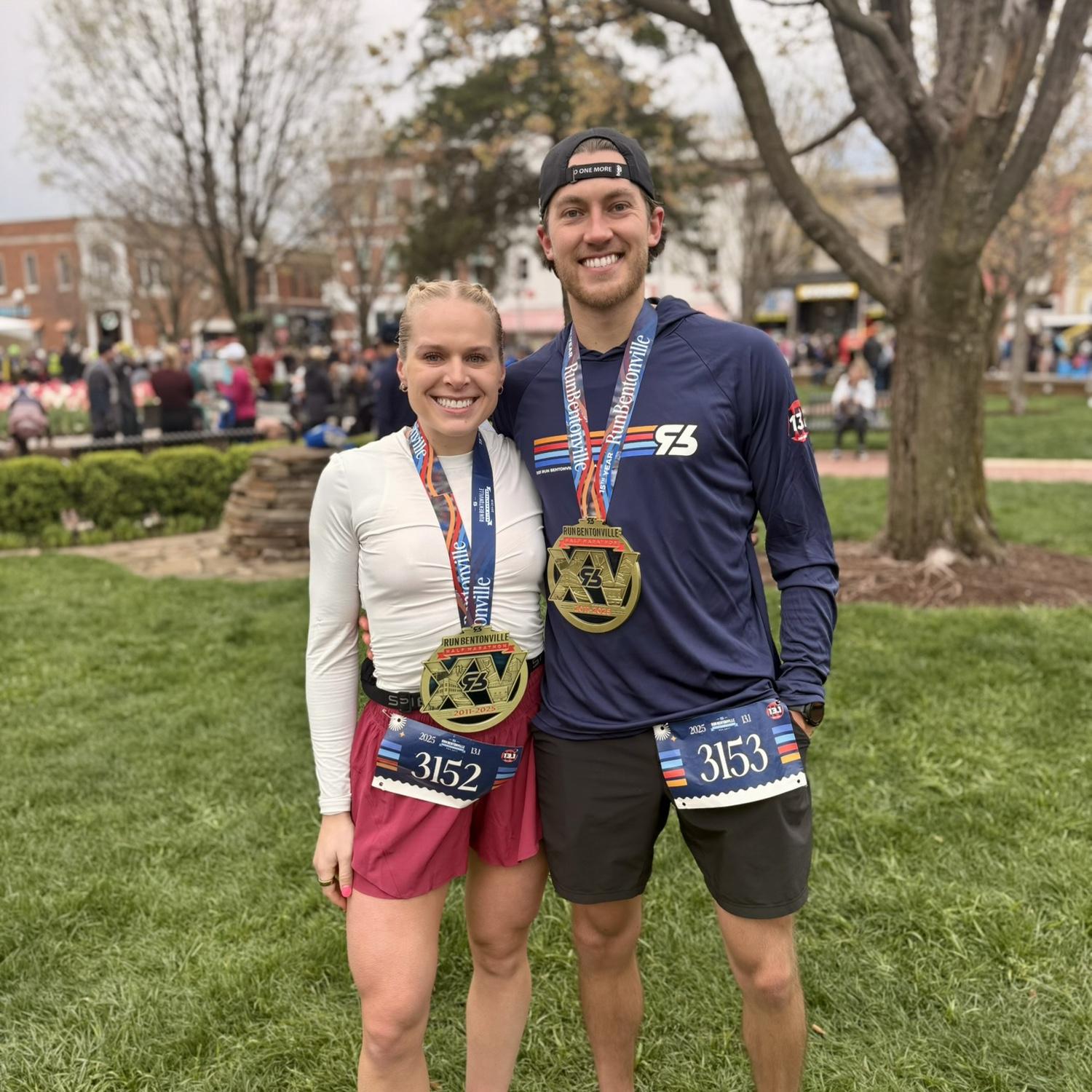 Our first Half Marathon in Bentonville!
